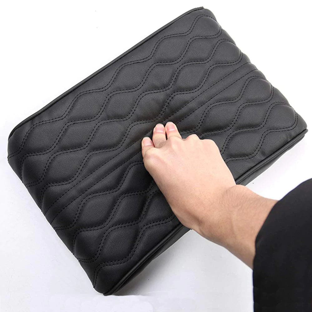 Leather Car Armrest Box Pad(Universal style-buy 2 free shipping）