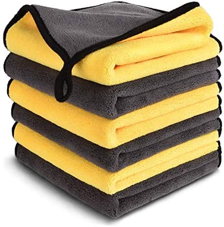 Professional double-sided coral fleece absorbent towel