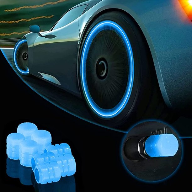 🔥Last Day Promotion - 50% OFF🔥 Glow in The Dark Valve Caps (Universal Fits Any Car)