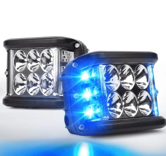 ⏰Last Day Promotion 49% OFF - Car Dual Sides LED Dual Color Light