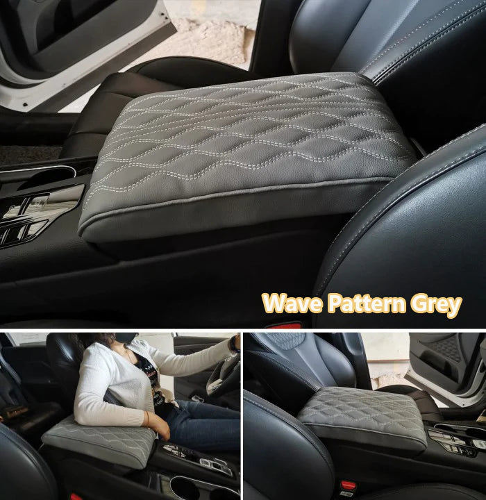 Leather Car Armrest Box Pad(Universal style-buy 2 free shipping）