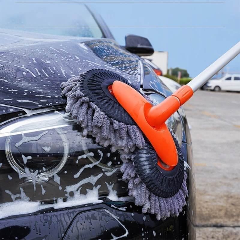 Retractable Double Layer Car Wash Brush