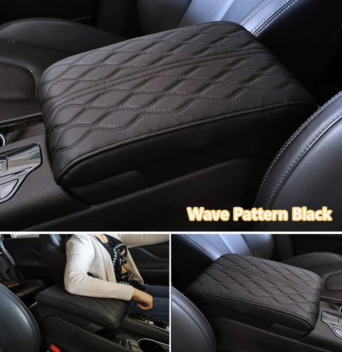 Leather Car Armrest Box Pad(Universal style-buy 2 free shipping）