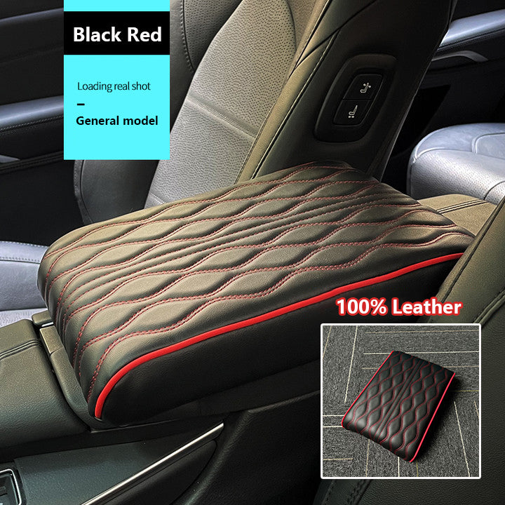 Leather Car Armrest Box Pad(Universal style-buy 2 free shipping）